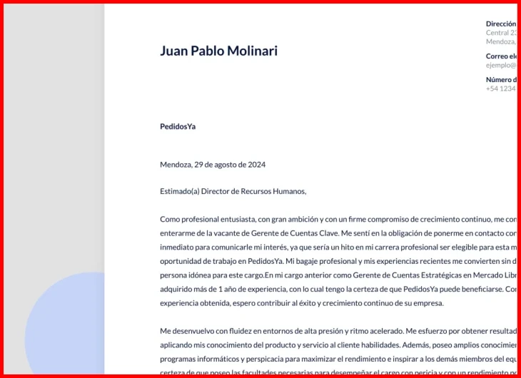 Cómo escribir una carta de presentación efectiva