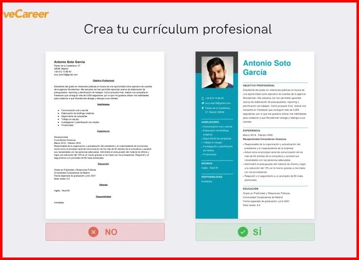 Cómo hacer un currículum vitae sin experiencia laboral en Perú