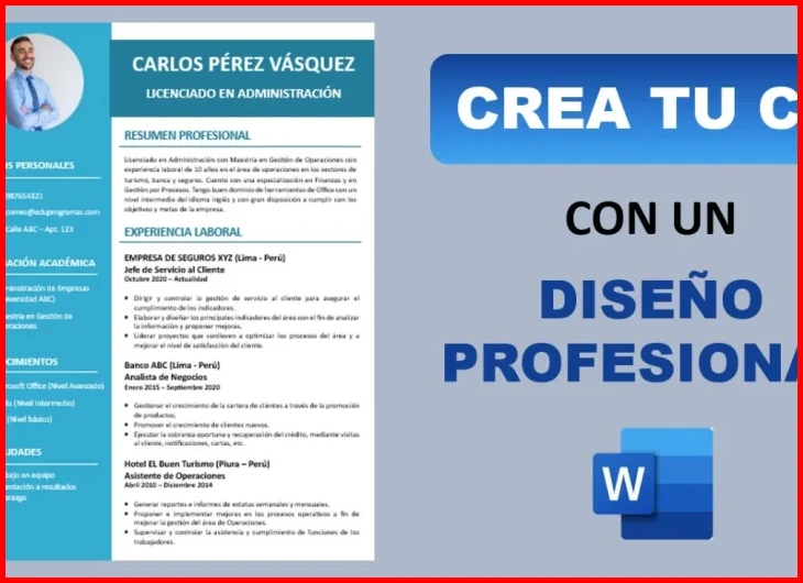 Datos obligatorios en la sección de experiencia para reclutadores peruanos