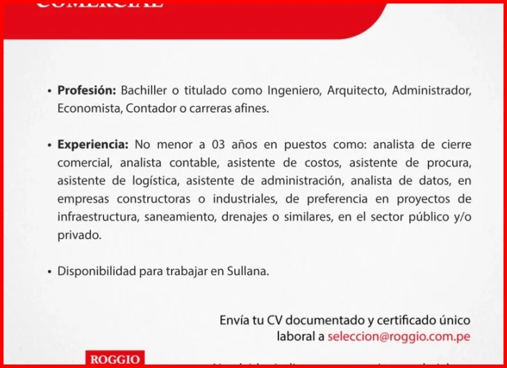 Escribir el puesto de trabajo y código de referencia en el asunto