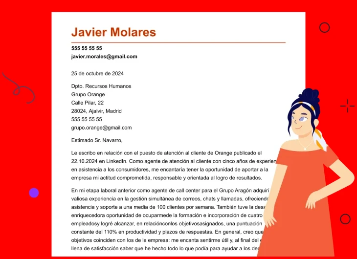 Tercer párrafo: cierre con llamado a la acción específico y datos de contacto